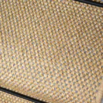 Close-up-of-natural-mini-basketweave-sisal-texture-with-blue-accents
